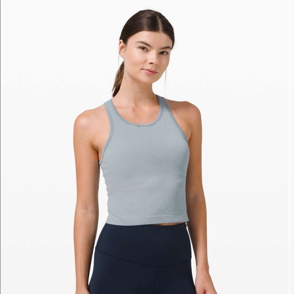 lululemon athletica Tops - Lululemon ebb to street crop tank
